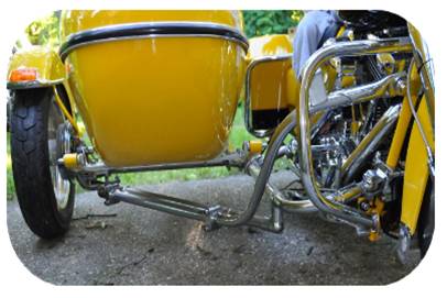 Fabrication de manchon pour Sidecar, moto, quad, velo - Berna1201