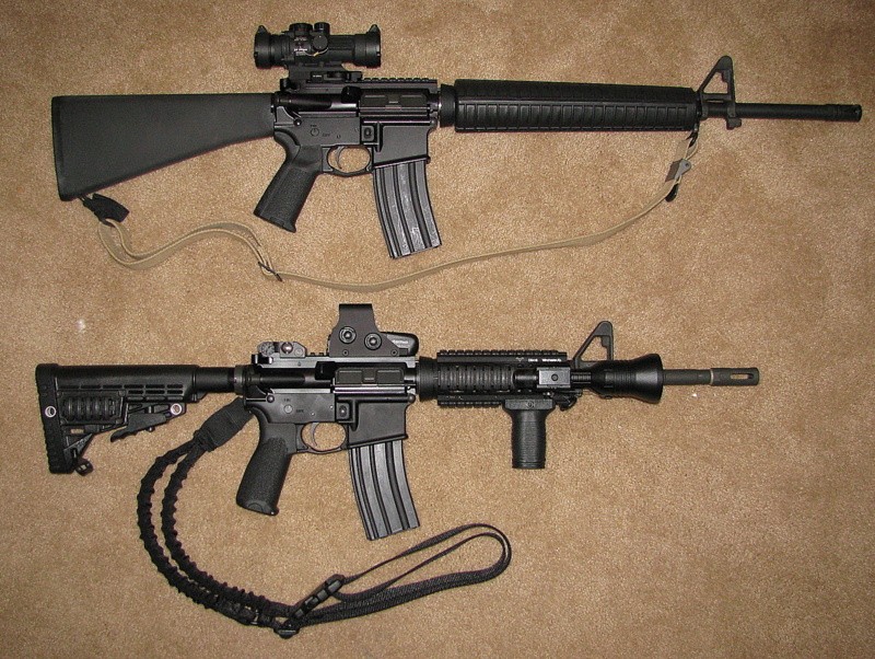 ar15 rifle length
