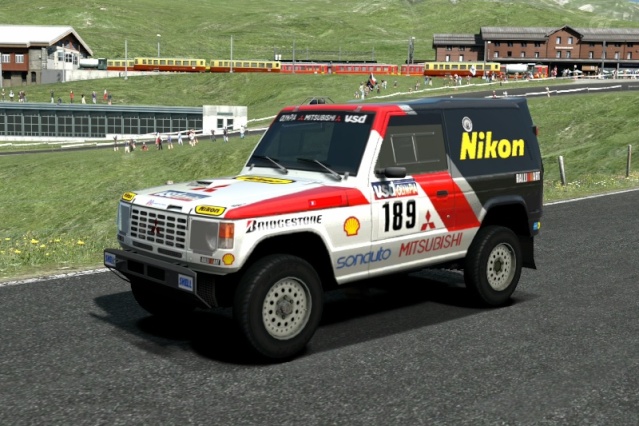 84 Nissan rally truck