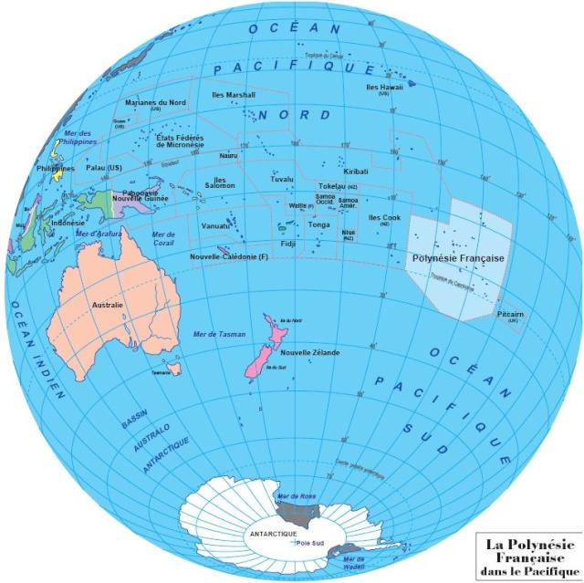 A la découverte des îles de la Polynésie française avec Google Earth (Les Marquises)