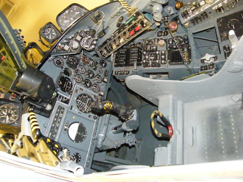 Wisbech air museums buccaneer cockpit - FighterControl